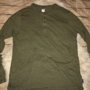 Patagonia Long Sleeve Organic Cotton Henley